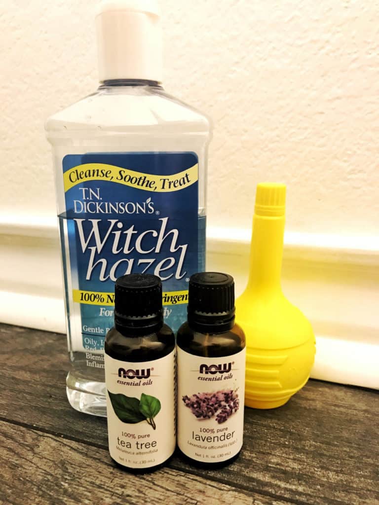 DIY Lavender & Lemon Astringent is made with natural ingredients that help cleanse, balance, and refresh the skin. No more harsh chemicals for your lovely face! | We Three Shanes