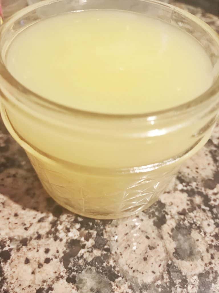 Make this easy, all natural homemade vapor rub to replace that store bought, full chemical brand. It helps relieve chest congestion, a stuffy nose, and coughing. | We Three Shanes