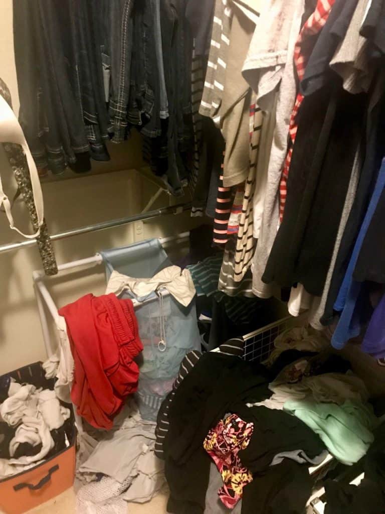 We want to show you the real in our lives not just the post perfect side of things. Our readers pick what they want to see. Are you curious to see what our closets usually look like? Just keep reading! | We Three Shanes