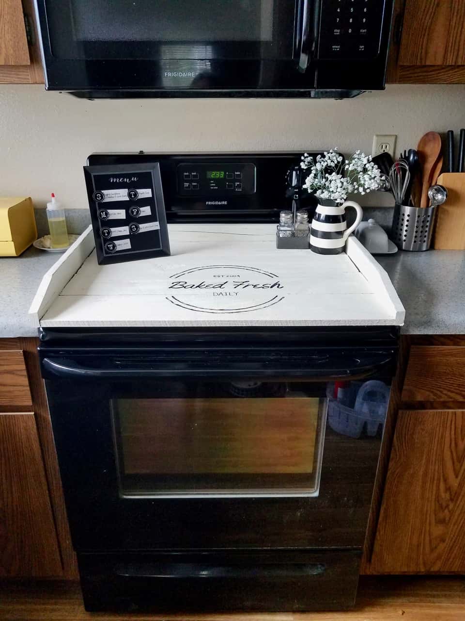 DIY STOVE TOP COVER  HOW TO MAKE A NOODLE BOARD! 