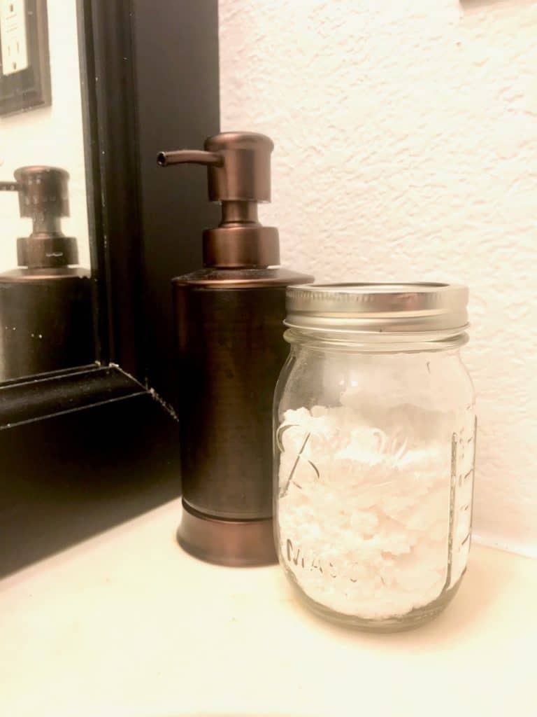 Never scrub your toilets again with these easy, fizzy DIY toilet bombs. These DIY toilet bombs deodorize, disinfect, and clean your toilet bowl. No scrubbing necessary. Plus if you have a Pinterest Fail when making them, like I did, (photos below) they still work just as good. I call that a win, win! | We Three Shanes