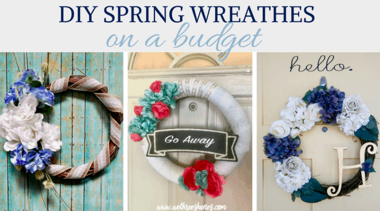 DIY Spring Wreaths for Any Budget