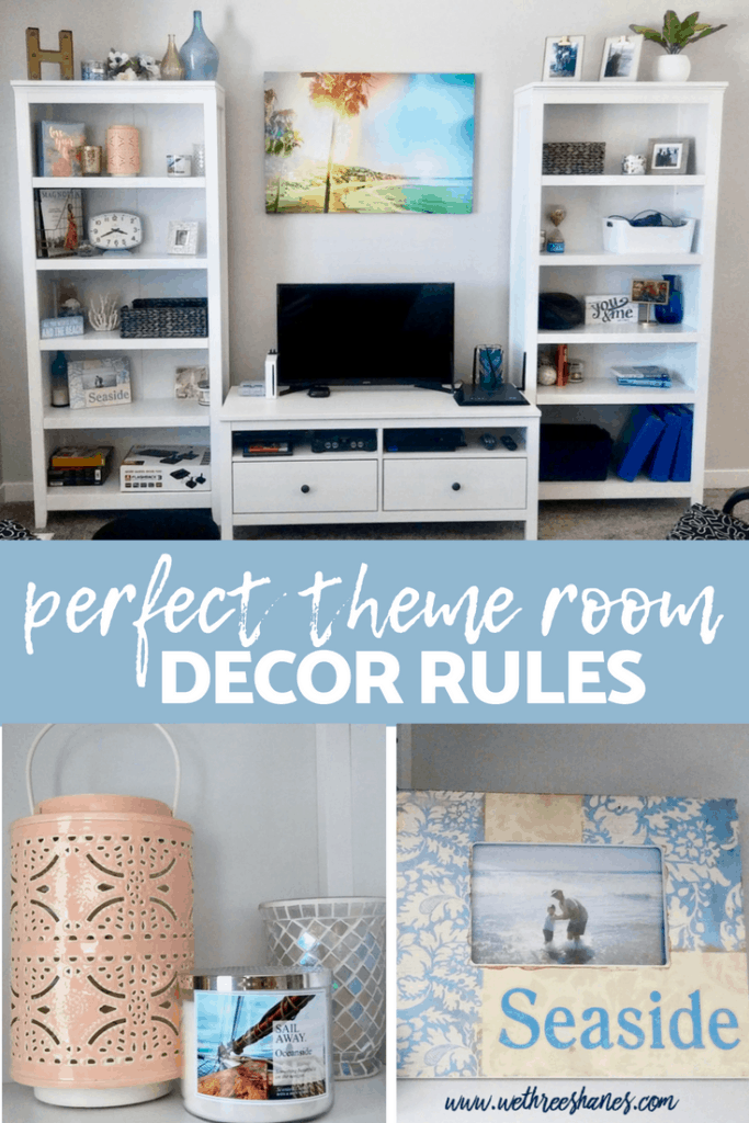 Theme rooms can be a lot of fun but when done poorly they can come across as campy and overdone. A stylish motif can add charm and a personal touch to any room. Decorating around a central theme of choice is simple when you follow these 5 rules. Soon you'll have the chic and subtle theme room of your dreams.  | We Three Shanes