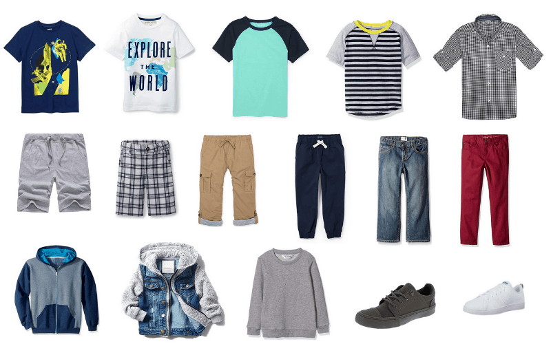 Back to School Capsule Wardrobe for Boys