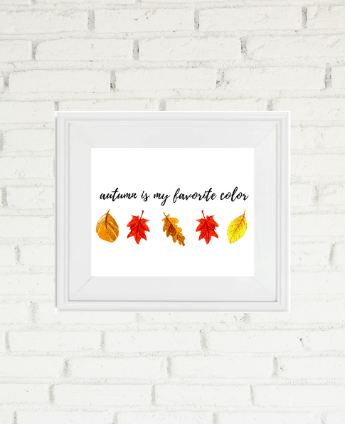 Art is an easy way to add some holiday decor to your home. Check out these lovely Free Fall and Halloween Printables and put some cheer on your walls. | We Three Shanes