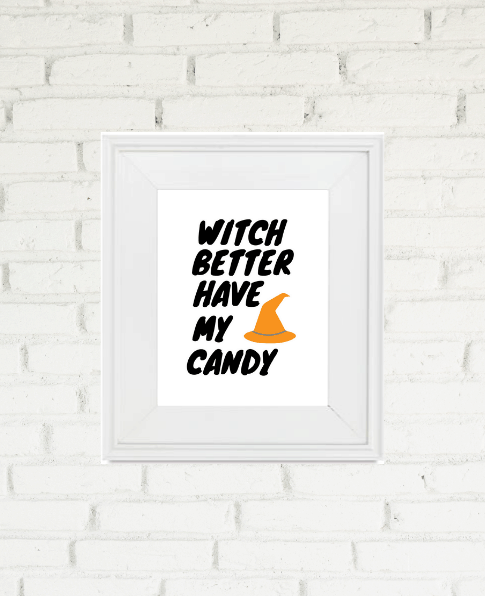 Art is an easy way to add some holiday decor to your home. Check out these lovely Free Fall and Halloween Printables and put some cheer on your walls. | We Three Shanes