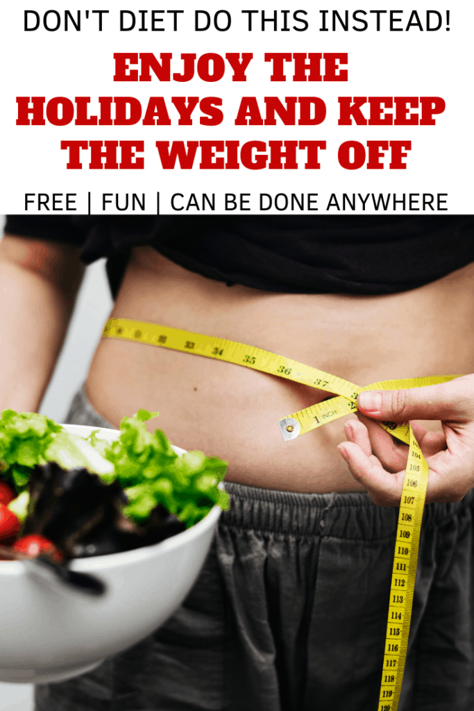 Don't gain weight this Holiday season! It's easier said than done, am I right? What if I told you there was a simple way to keep the pounds away and have fun while you're at.  Keep reading to find out my secret! | We Three Shanes