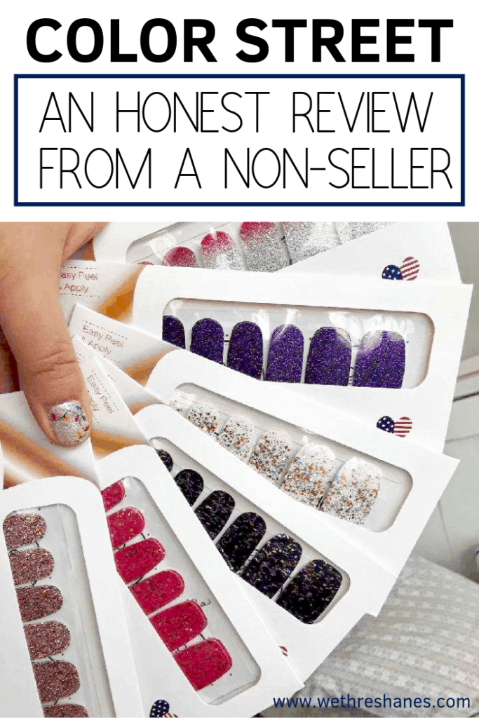 Nail polish strips aren't really a fresh idea but Color Street nails are one of the newer forms to appear on the market. People are raving about these stylish, 100% nail polish strips so I thought I'd share my review as a non-seller. | We Three Shanes