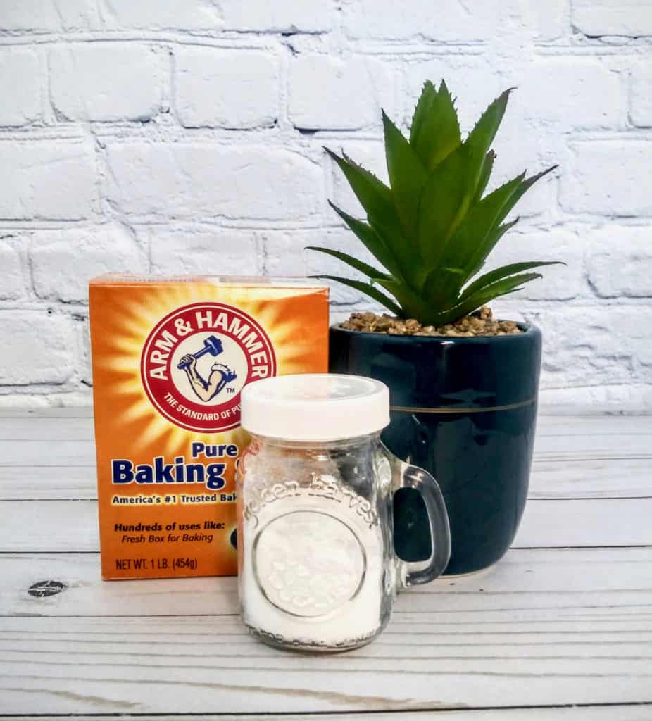 Put baking soda in a shaker so it's easier to use when Cleaning. | We Three Shanes