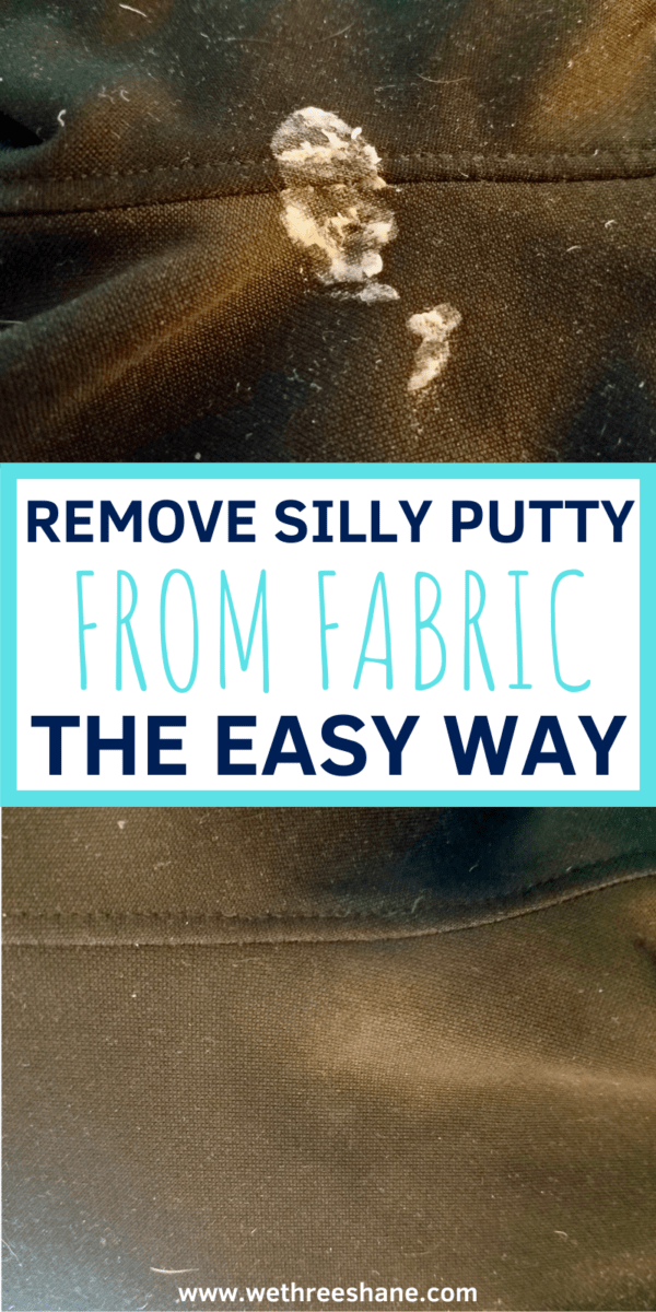 The Easiest Way to get Silly Putty Out of Any Fabric We Three Shanes