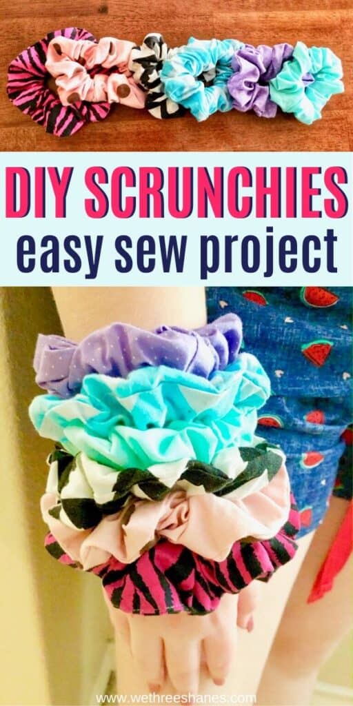How to Sew a Scrunchie Like a Pro! | We Three Shanes