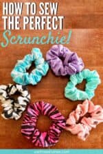 How to Sew a Scrunchie Like a Pro! | We Three Shanes
