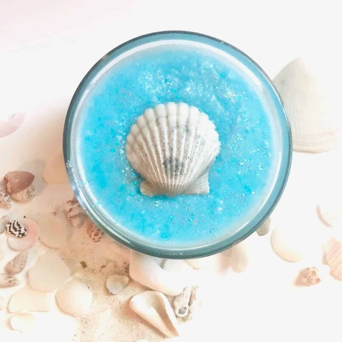 DIY Mermaid Sugar Scrub Recipe with Free Printables