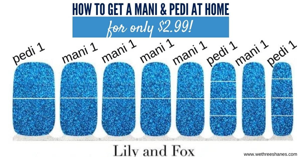 How to Get a Mani and Pedi from One Lily and Fox Nail Set