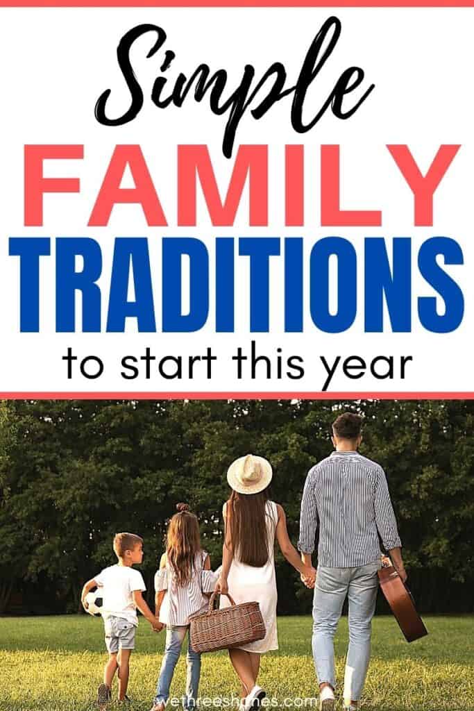 Start some new family traditions this year and create childhood memories that will last a lifetime. | We Three Shanes