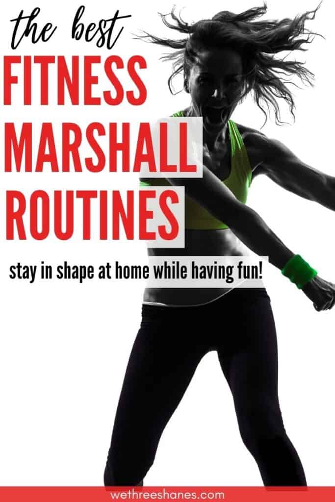 Get a great workout at home with this list of the newest and best Fitness Marshall routines on YouTube. | We Three Shanes