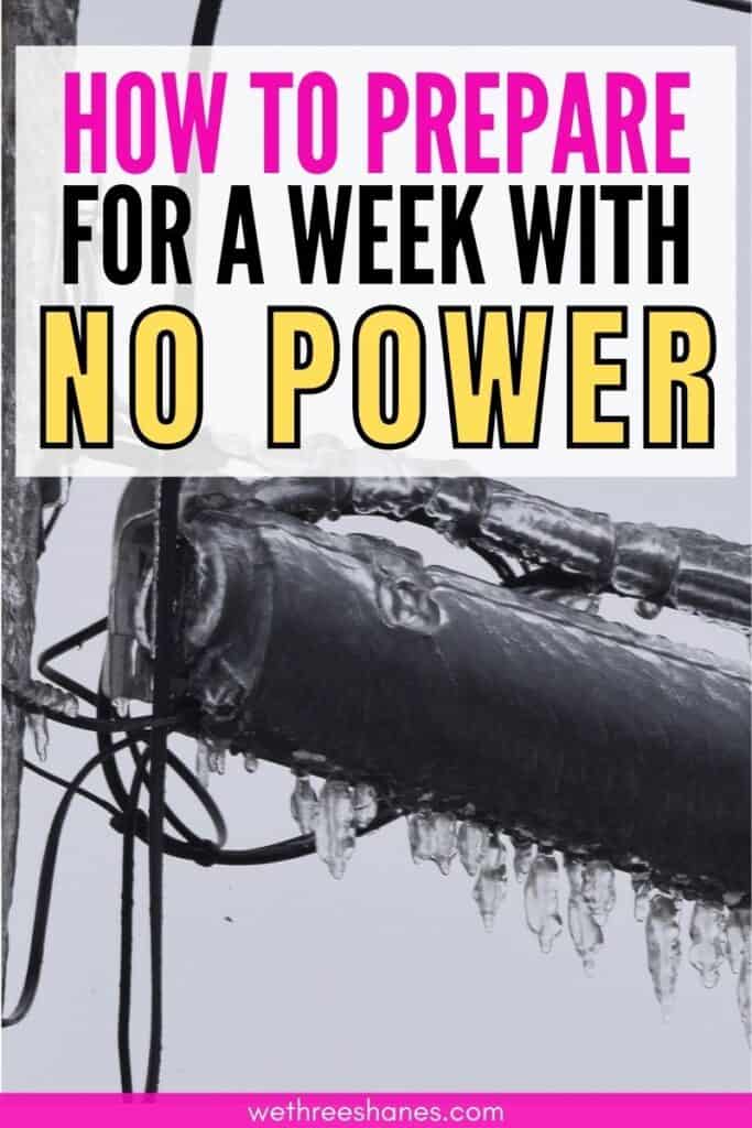 Learn everything you need to survive a power grid down emergency. Don't be caught off guard. Prepare now! | We Three Shanes