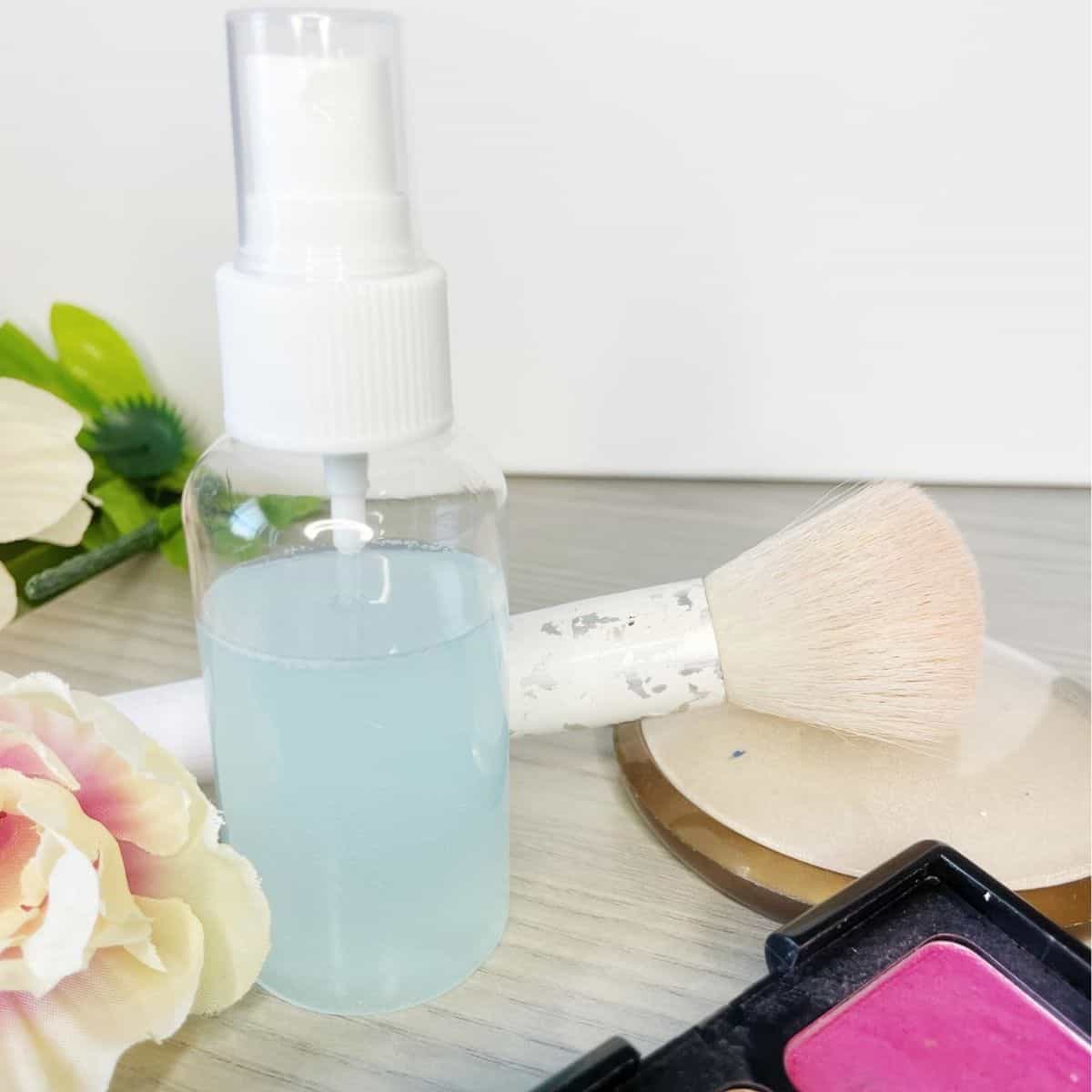 DIY Makeup Setting Spray with Natural Ingredients