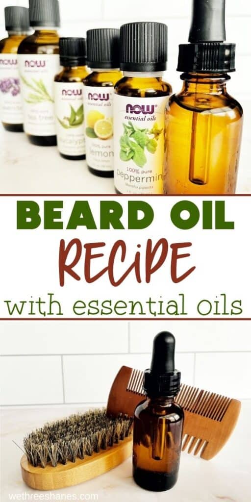 DIY Beard oil is better than store bought stuff because you can customize it to fit your personal needs. It's so easy to make you'll wonder why you didn't do it sooner. | We Three Shanes