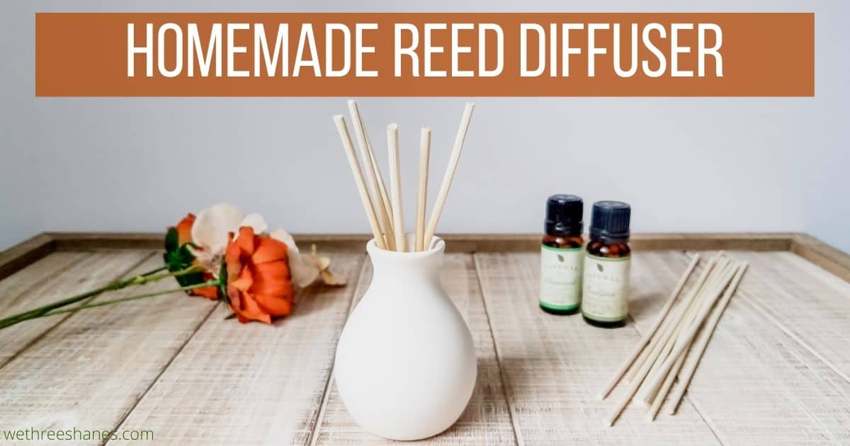 How to Make a Reed Diffuser for Your Home We Three Shanes
