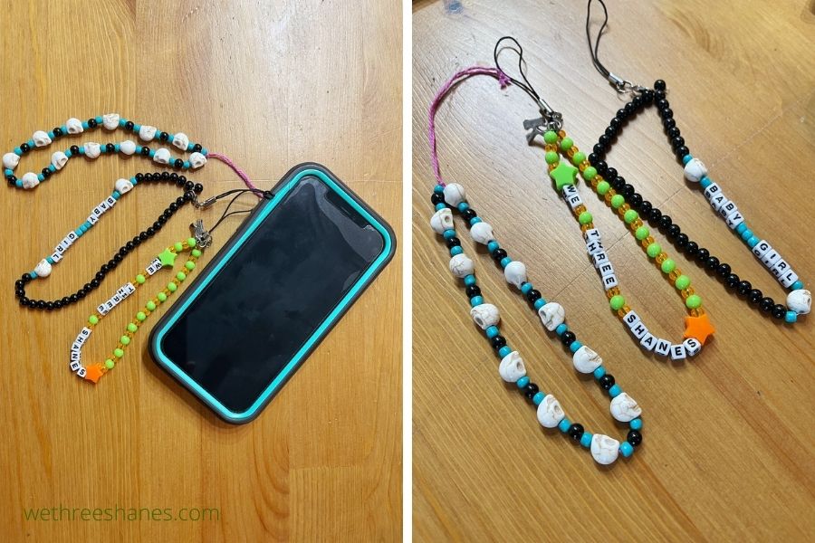 How To Make Beaded Phone Charm Straps - MuffinChanel