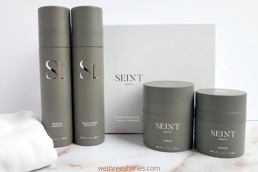 Here my non-seller review of the Seint Skincare Line (formally Maskcara Milk Skincare System) after trying it out for 3 months. | We Three Shanes