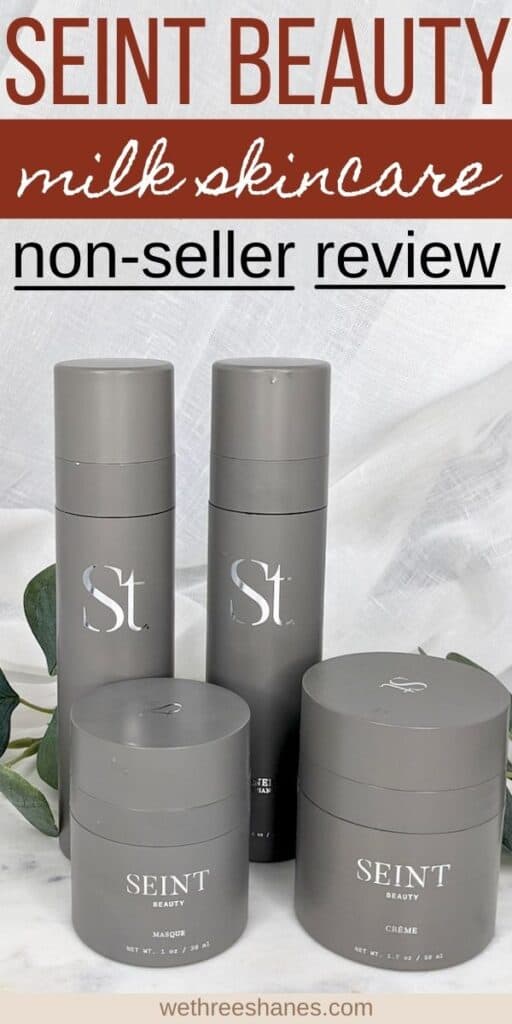 Is the Seint Skincare System (formally the Maskcara Milk Skincare Line) all it's cracked up to be. I'm sharing what I think of the line after trying it for 3 months. | We Three Shanes
