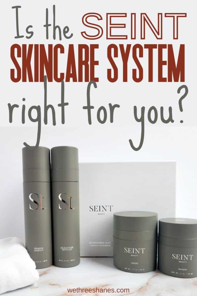 In this Seint Skincare System review you'll learn all about the milk based products to see if it's the perfect skincare line for you. | We Three Shanes