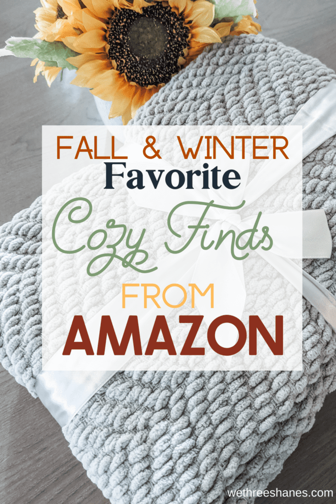 Favorite Cozy Amazon finds for the Fall and Winter