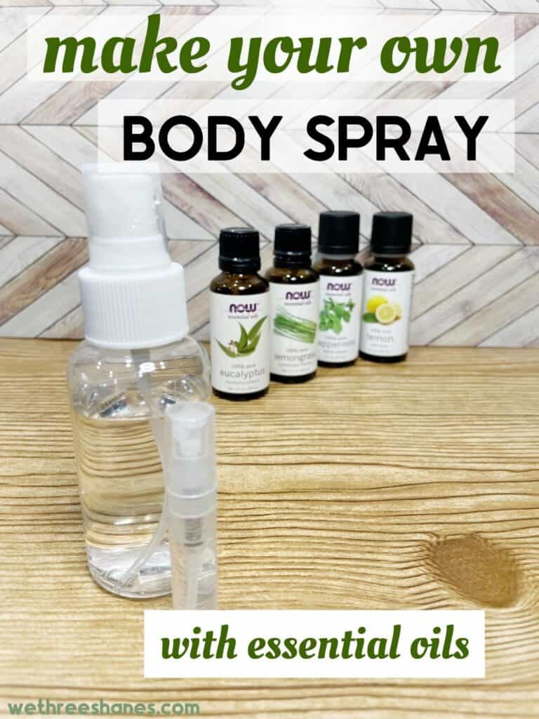 How to Make Body Spray with Essential Oils