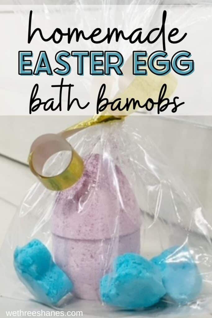 Learn how to make Easter egg bath bombs with a cute toy surprise inside. 