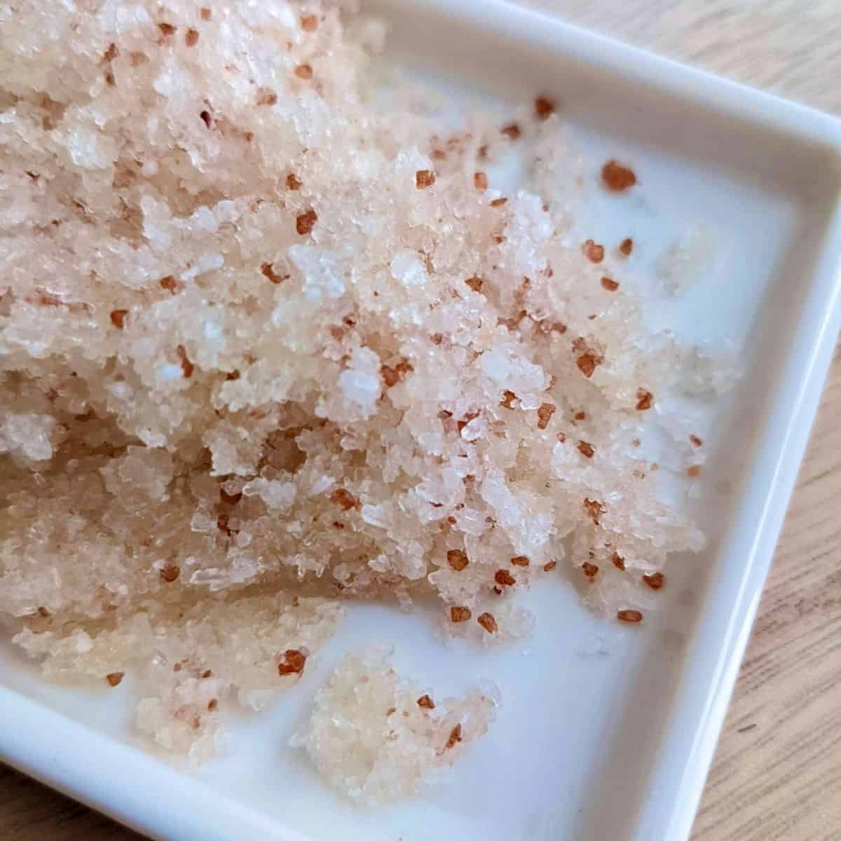 Two Ingredient Homemade Foot Scrub Recipe