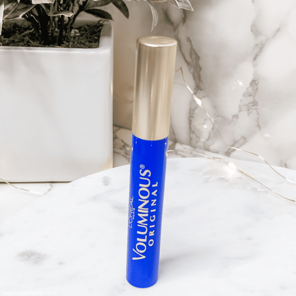 Affordable Amazon product for lashes, L'Oreal Voluminous Mascara in Cobalt Blue