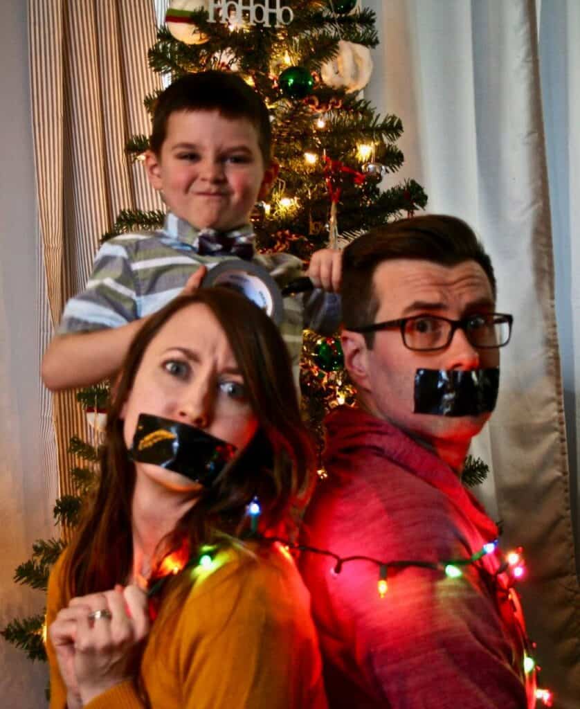 Fun Family Christmas Photo