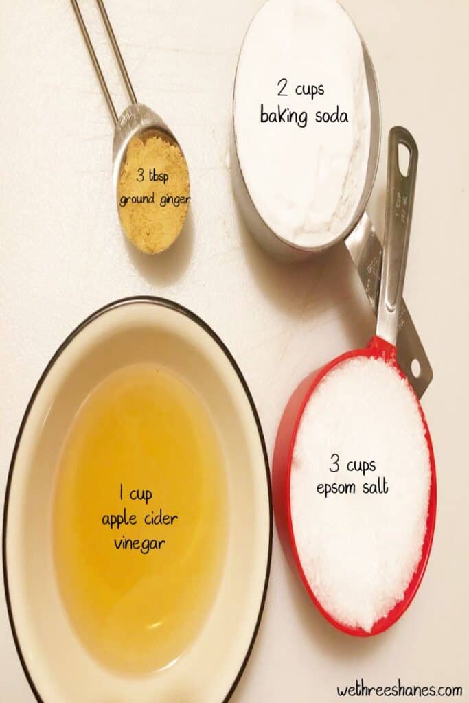 Natural DIY Detox Bath Recipe We Three Shanes